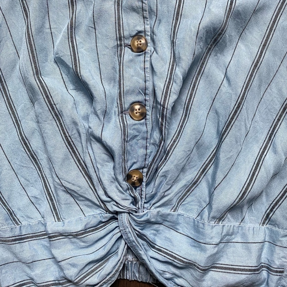 HARPER Boutique Style Women’s Top Blouse Shirt with Buttons Long Sleeve Medium - Picture 5 of 10